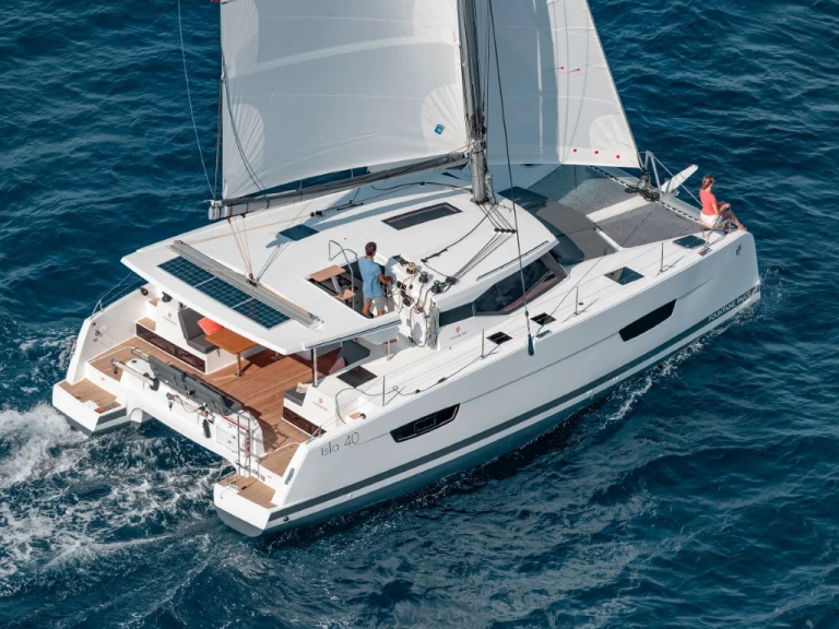 Verhuur Catamaran Fountaine Pajot met vaarbewijs