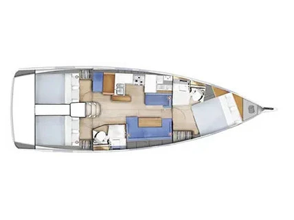 Verhuur Zeilboot Jeanneau met vaarbewijs