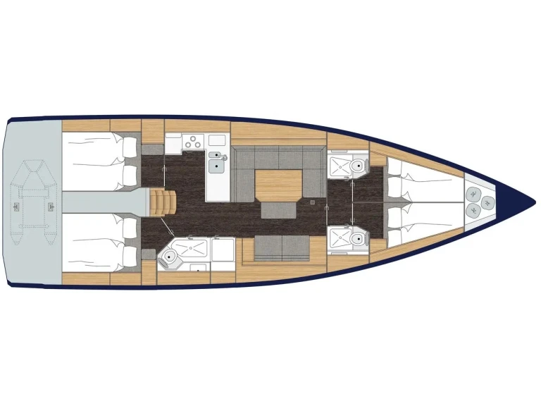 Huur een Bavaria Bavaria C45/4 cbs in Volos