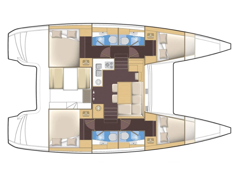 Catamaran te huur in Gouviá voor de beste prijs