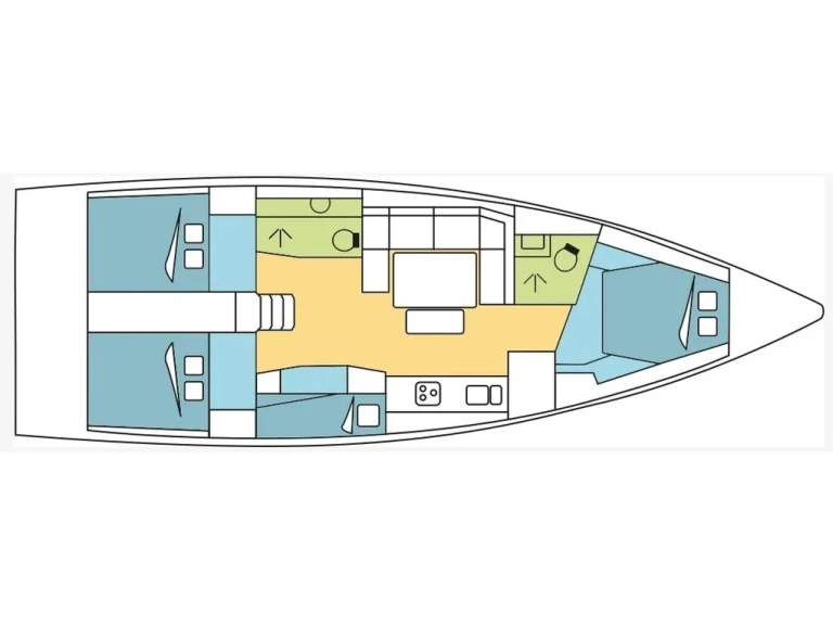 Verhuur Zeilboot Dufour met vaarbewijs
