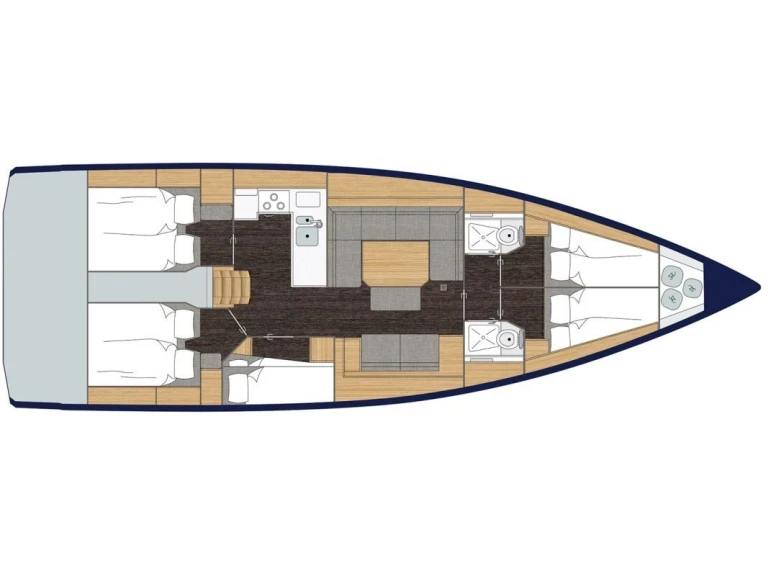 Verhuur Zeilboot Bavaria met vaarbewijs
