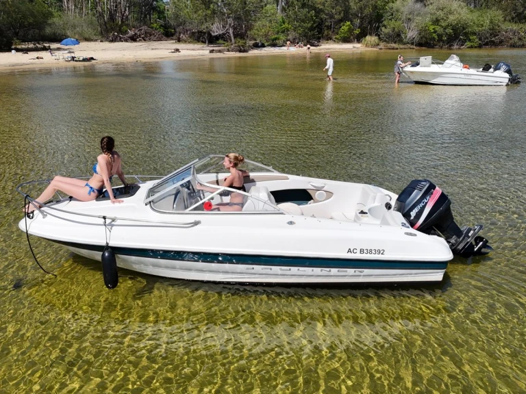 Verhuur Motorboot in Biscarrosse - Bayliner Bayliner 1802 Capri Cuddy