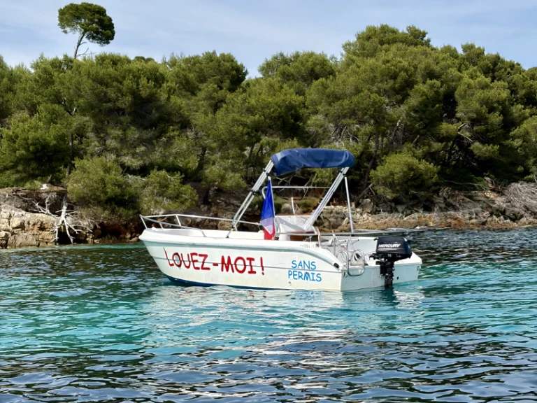 Verhuur Motorboot in Mandelieu-la-Napoule - Conero Perla