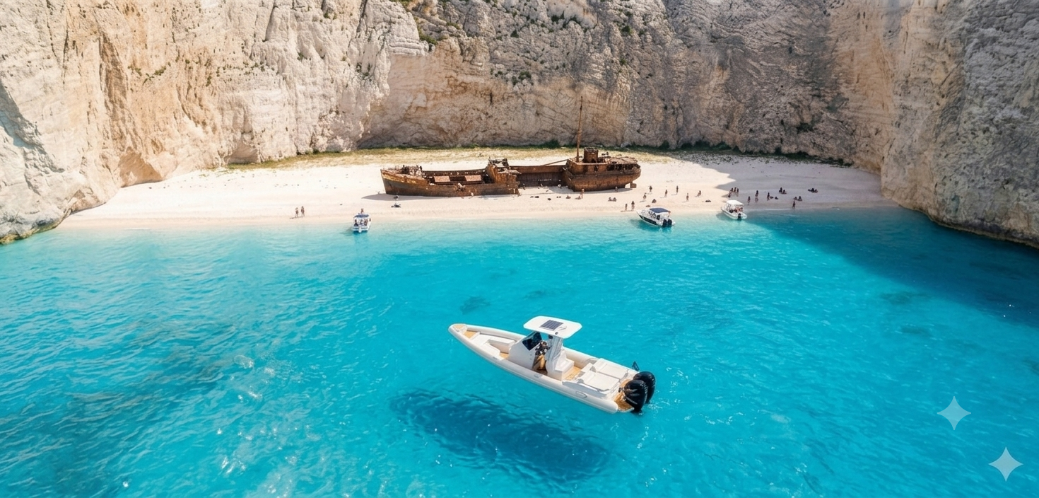 Verhuur RIB in Zakynthos - Seafighter T30