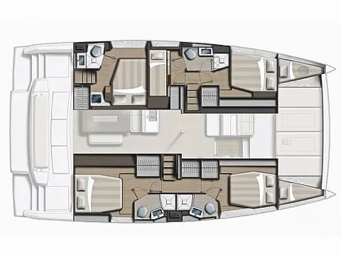 Verhuur Catamaran in Lávrio - Bali Bali 4.6