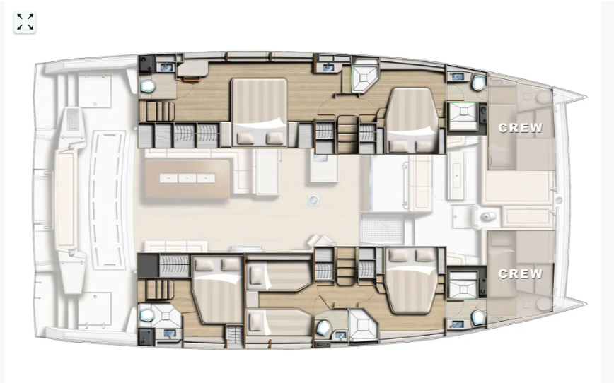 Huur Catamaran met of zonder schipper Bali in Eden Island