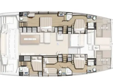 Huur Catamaran met of zonder schipper Bali in Eden Island