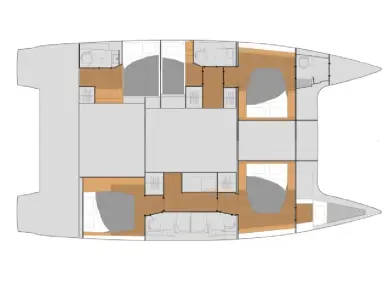 Huur Catamaran met of zonder schipper Fountaine Pajot in Marmaris