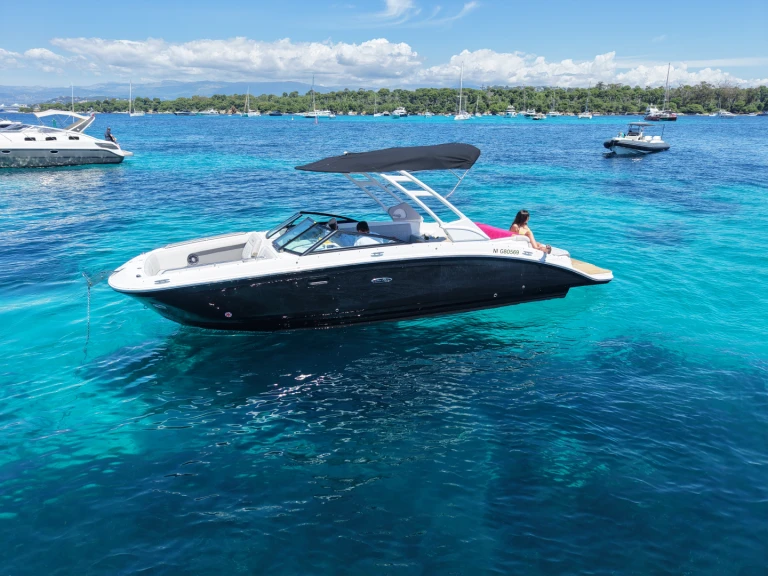 Jachthuur in Port La Napoule - Sea Ray SDX 27 E via SamBoat