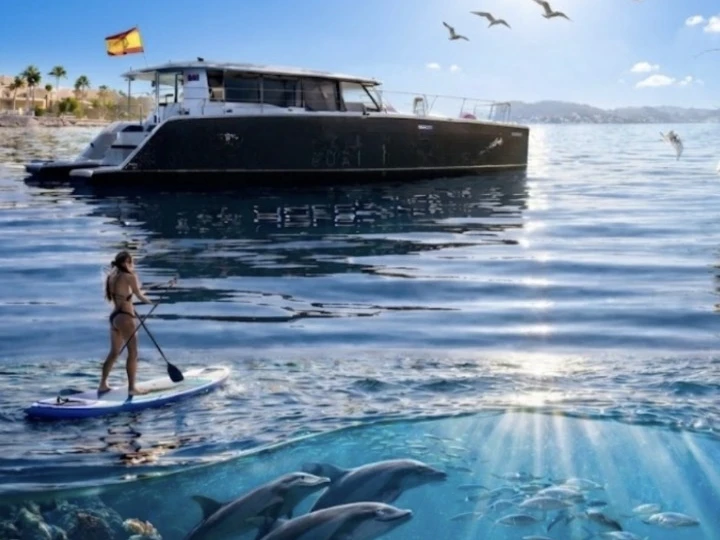 Verhuur Catamaran Aventura met vaarbewijs