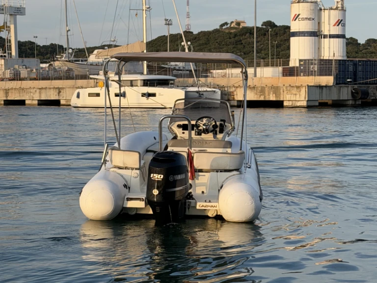 Verhuur RIB Zodiac met vaarbewijs