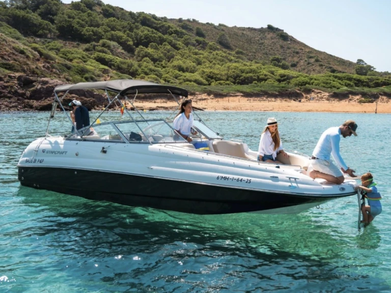 Verhuur Motorboot in Fornells - Starcraft LIMITED 2410 OB