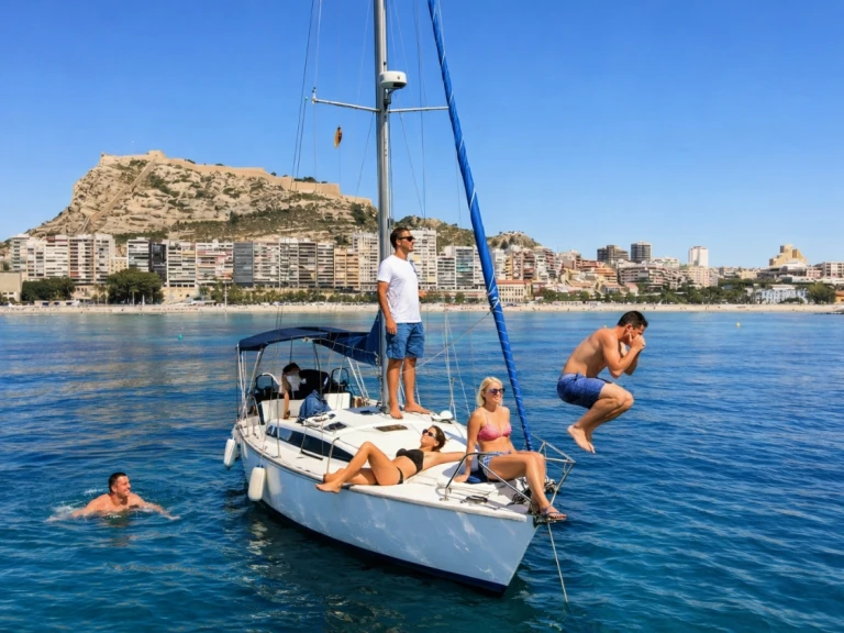 Verhuur Zeilboot Nao glass met vaarbewijs
