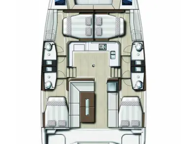 Bootverhuur Bali Bali Catspace Voile in Eden Island via SamBoat