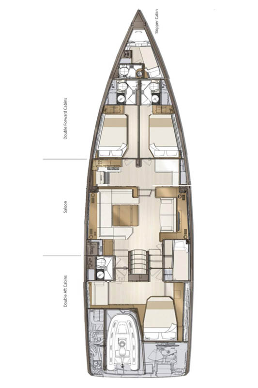 Jachthuur in Álimos - Jeanneau Jeanneau 60 via SamBoat