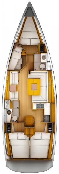 Verhuur Zeilboot in Biograd na Moru - Jeanneau Sun Odyssey 449