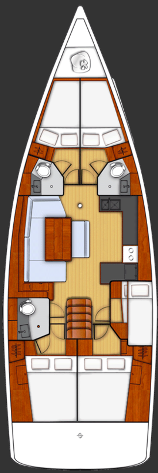 Bootverhuur Lávrio goedkoop Oceanis 48