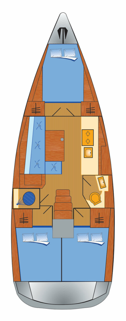 Huur Zeilboot met of zonder schipper Bénéteau in Punat