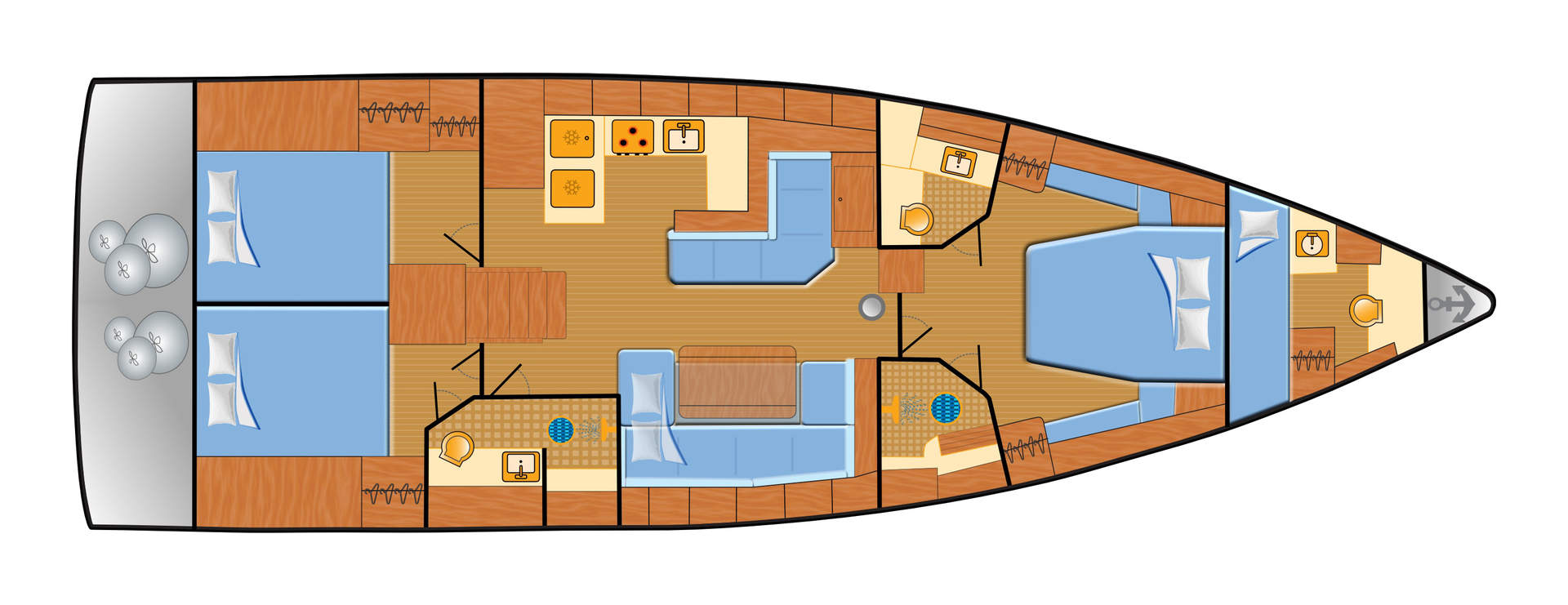 Bootverhuur Bénéteau Oceanis 51.1 in Rogoznica via SamBoat