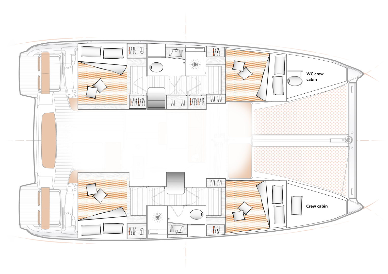 Catamaran te huur in Ligia voor de beste prijs