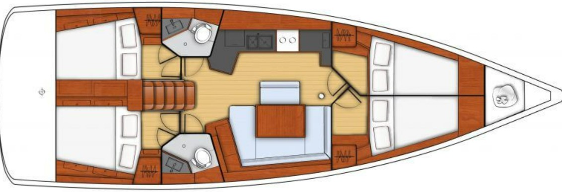 Bootverhuur Bénéteau Oceanis 45 in Pálairos via SamBoat