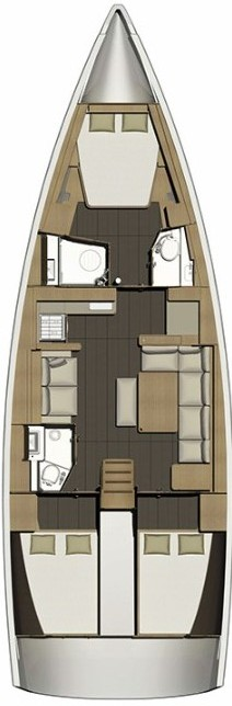 Dufour Dufour 460 Grand Large te huur van particulier of professional in Šibenik