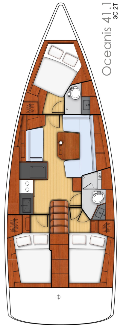 Bénéteau Oceanis 41.1 te huur van particulier of professional in Split