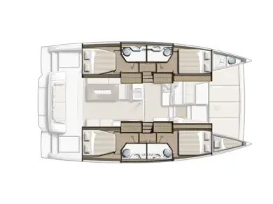 Verhuur Catamaran in Pálairos - Bali Bali 4.2