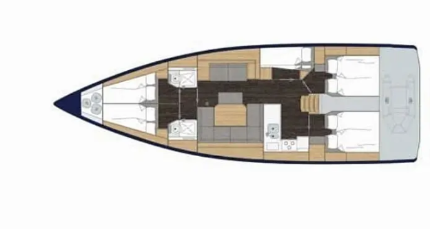 Verhuur Zeilboot in Álimos - Bavaria Bavaria C45