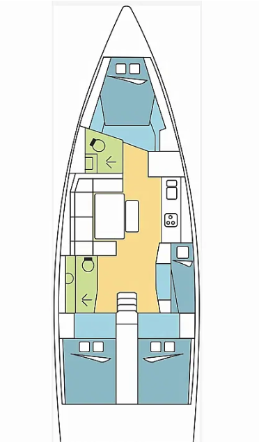 Huur Zeilboot met of zonder schipper Dufour in Ávdira