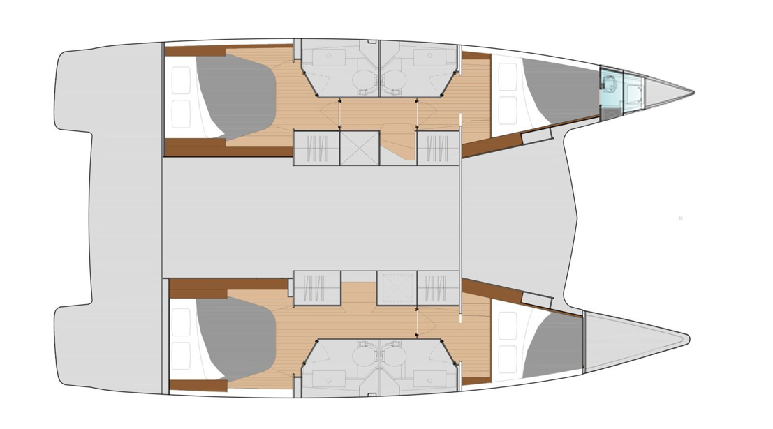 Bootverhuur Fountaine Pajot Isla 40 in Pálairos via SamBoat
