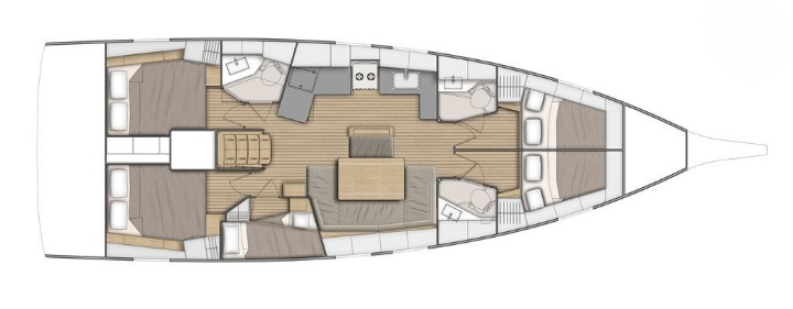 Jachthuur in Lefkáda - Bénéteau Oceanis 46.1 via SamBoat