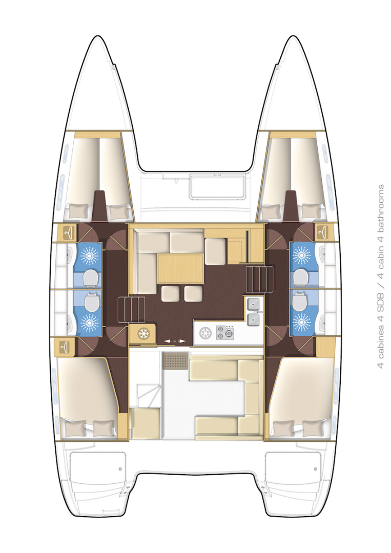 Lagoon Lagoon 400 S2 te huur van particulier of professional in Split