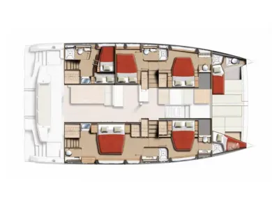 Huur een Bali Bali 5.2 - 5 + 2 cab. in Sukošan