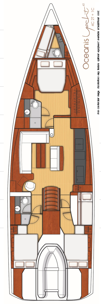 Bootverhuur Bénéteau Oceanis Yacht 62 in Seget Donji via SamBoat