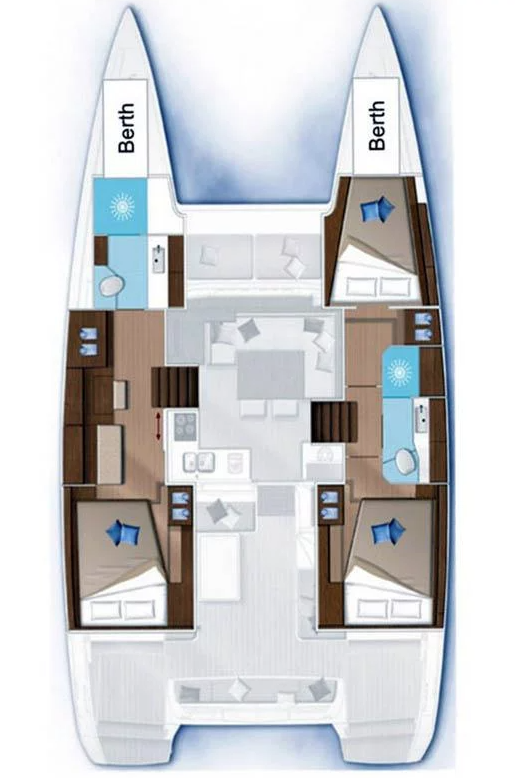 Bootverhuur Lagoon Lagoon 40 in Marina (City) via SamBoat