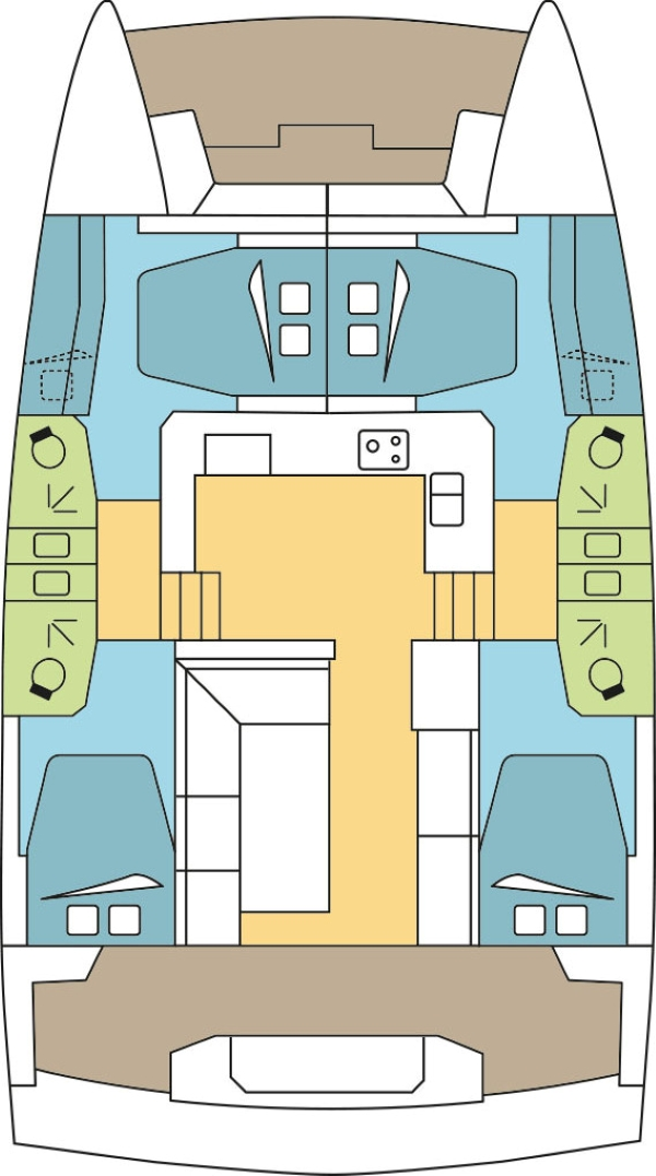 Huur Catamaran met of zonder schipper Bali in Raiatea Island