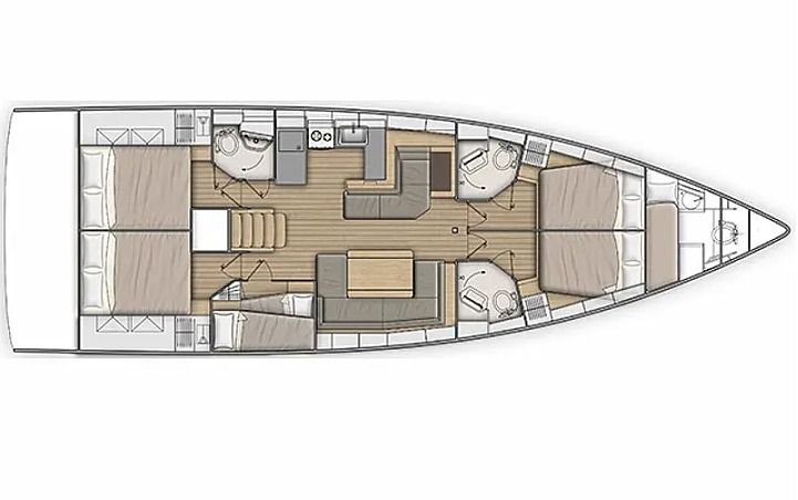 Verhuur Zeilboot Bénéteau met vaarbewijs