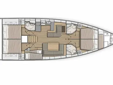 Verhuur Zeilboot Bénéteau met vaarbewijs