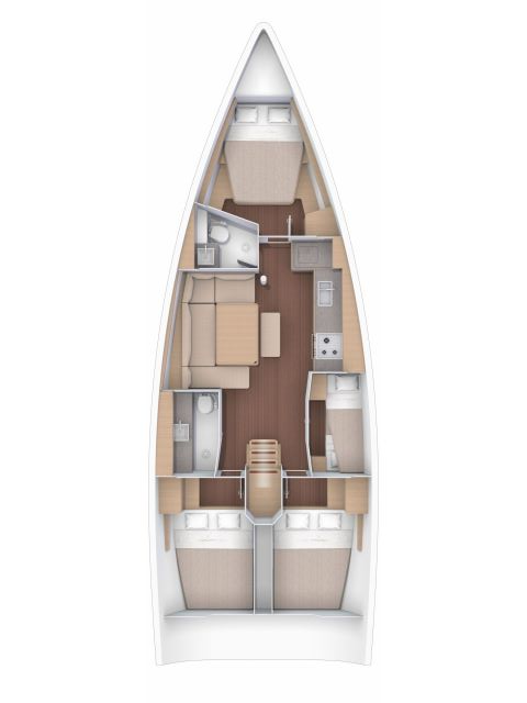 Dufour Dufour 430 te huur van particulier of professional in Road Town
