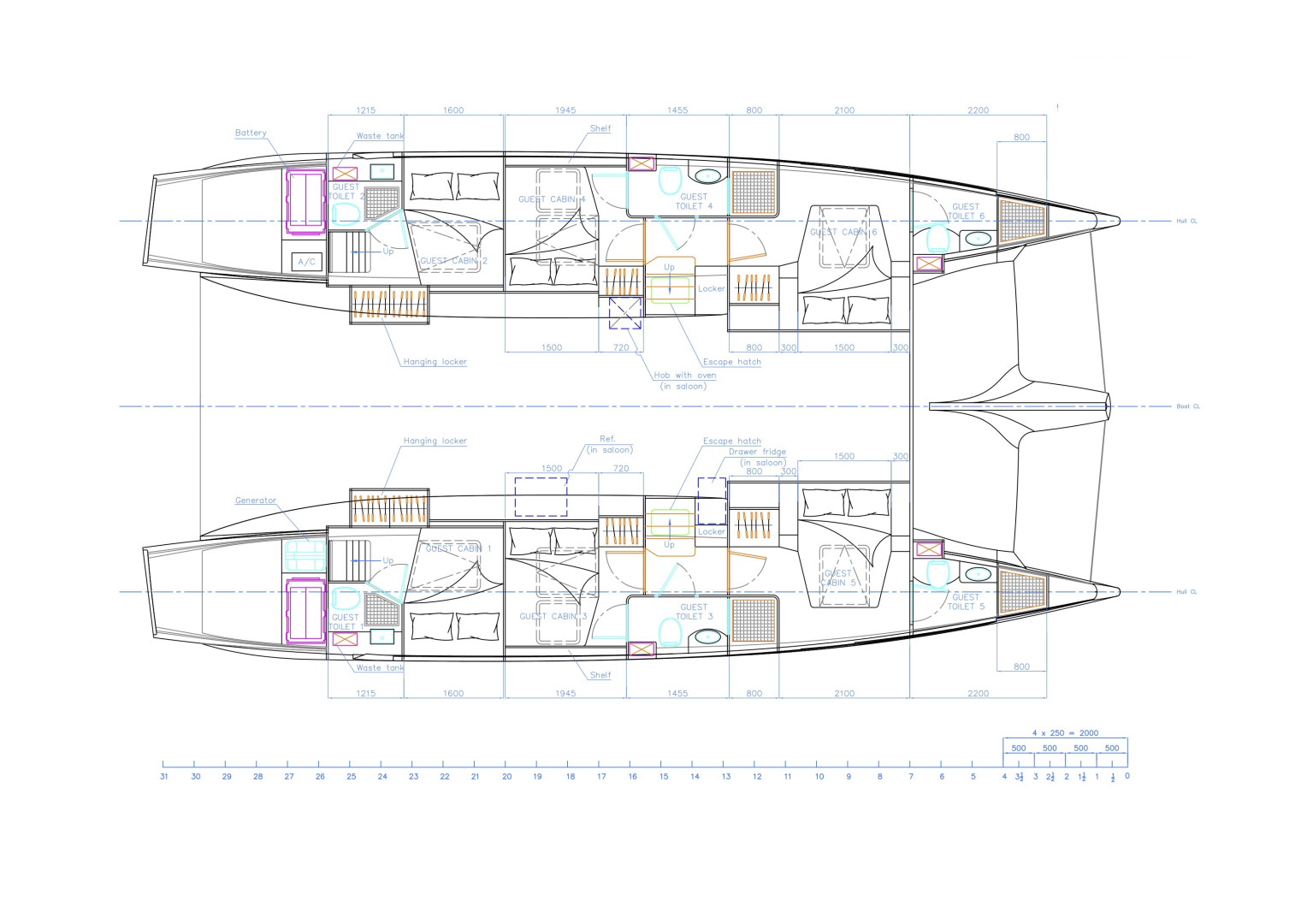 Huur Catamaran met of zonder schipper Island Spirit Yachts in Mai Khao