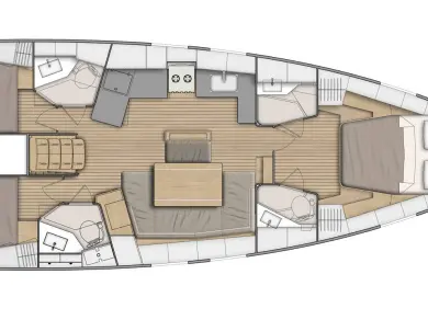 Verhuur Zeilboot Bénéteau met vaarbewijs