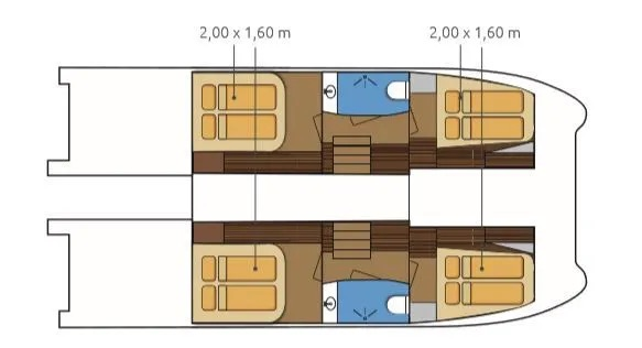 Jachthuur in Primošten - Fountaine Pajot Fountaine Pajot MY 37 via SamBoat