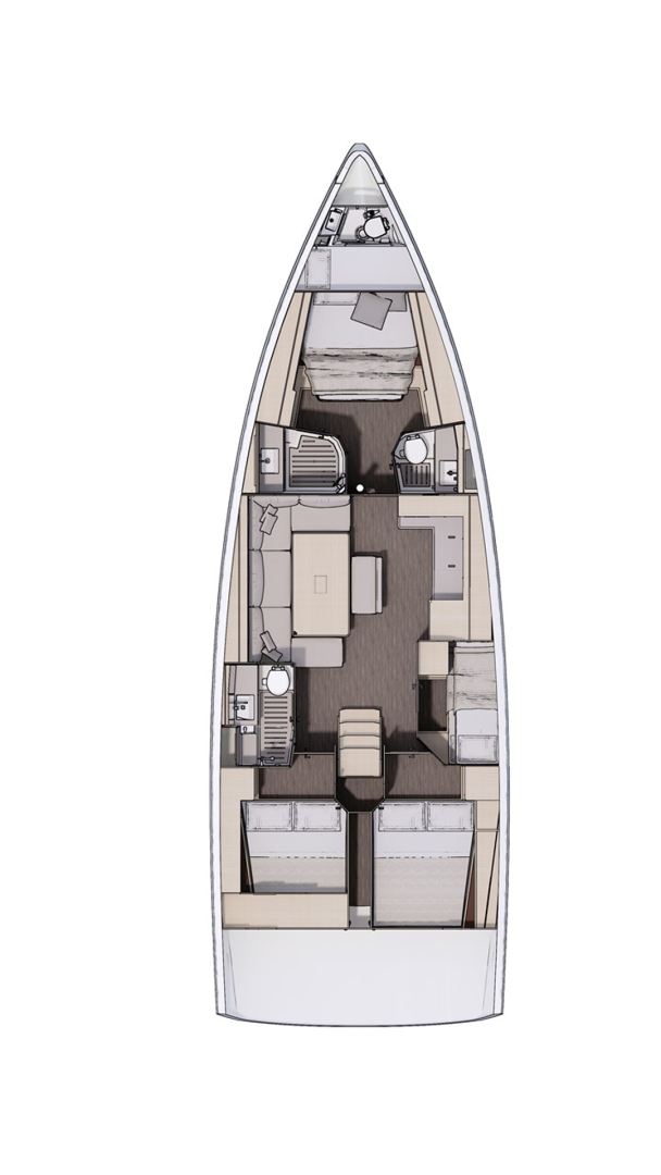 Verhuur Zeilboot in Göcek - Dufour Dufour 470