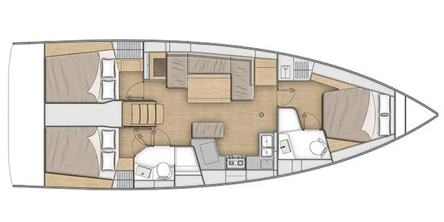 Bénéteau Oceanis 40.1 te huur van particulier of professional in Trogir