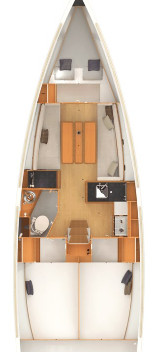 Verhuur Zeilboot in Toulon - Jeanneau Sun Odyssey 349
