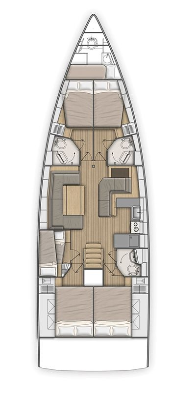 Huur een Bénéteau Oceanis 51.1 in Capo d'Orlando
