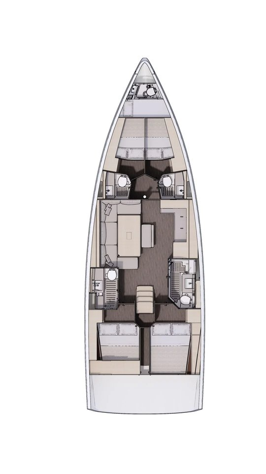 Bootverhuur Dufour Dufour 470 in Cagliari via SamBoat