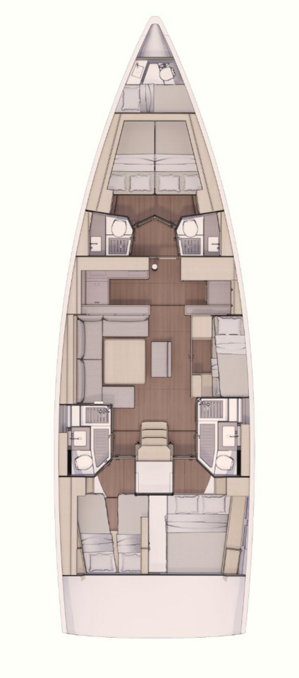 Huur Zeilboot met of zonder schipper Dufour in Cagliari